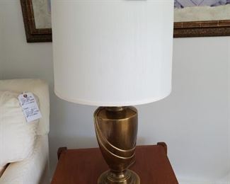 Nice brass table lamp