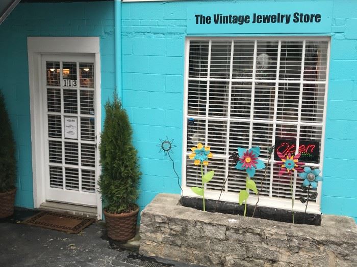 Sadly, our brick and mortar store is closed until we can safely reopen. But we are still doing business! Contact Deb at 770-331-0663 or thevintagejewelrystore.com. Buy...Sell...Trade
