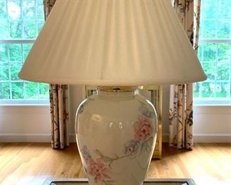 Item 2:  (2) Lenox Floral lamps - 30": $150 ea