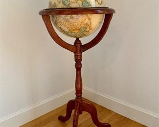 Item 24:  Bombay Co. globe - 12"d x 37" tall: $100