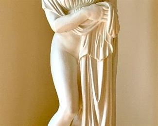 Item 11:  Goddess Aphrodite Kallipygos Alabaster - 30.25": $325