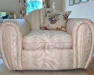 Item 12:  (2) Schweiger Arm Chairs - 39" x 23" x 31" tall: $400 ea