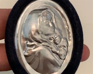 Small framed mother and child: $5