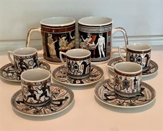 Item 26:  Demitasse set: $18