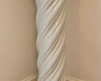 Item 44:  Ceramic Pillar - 8.5" x 8.5" x 13" tall (We have two!): $95 ea