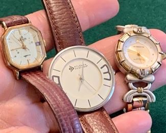 Item 160:  Lot of 3 watches: $15