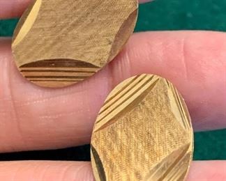 Item 98:  14K cufflinks, $280