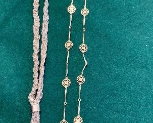 Item 179:  Lot of 2 necklaces: $14
