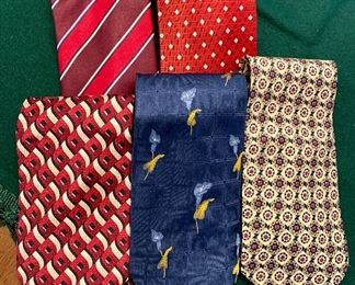 Item 182:  Lot of 5 ties: $15