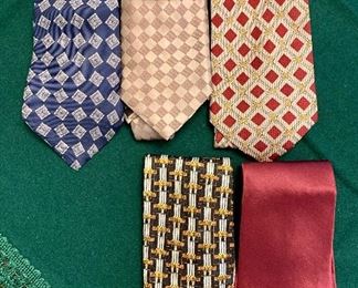 Item 183:  Lot of 5 ties: $15