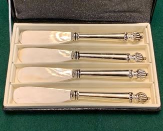 Set of small serving knives: $10