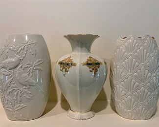 Three Vases - all Lenox: $45
