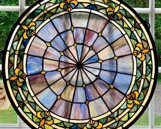 Stain Glass Window Hanging: $165