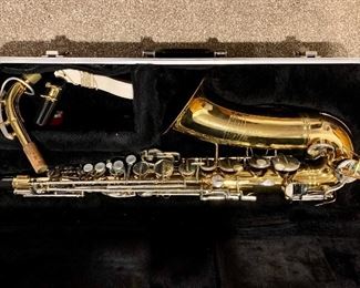 Item 112:  Bundy Selmer Sax: $125