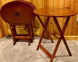 Set of 4 Tray Tables: $30