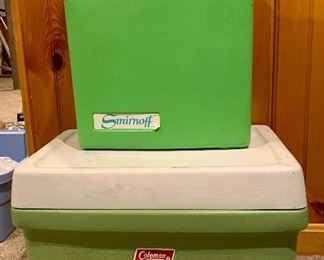 2 Vintage Coolers: $8