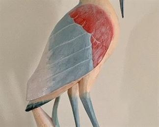 Item 125:  Bird sculpture - 18.5": $14