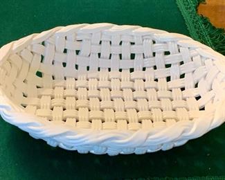 Woven Ceramic Bowl: $10