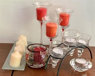 Lot of candles: $12