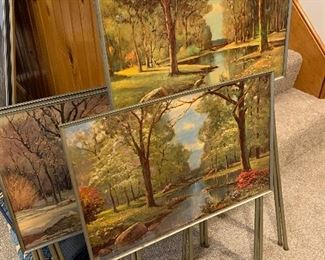 Vintage tray tables: $20