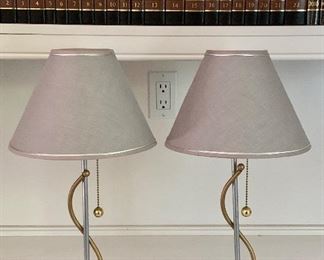 Item 51:  Decorative side lamps - 18": $45