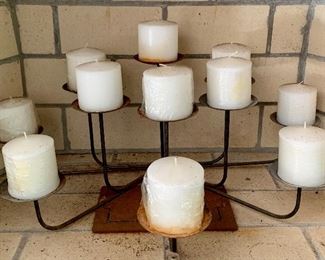 Candelabra- needs a bit of spray paint: $14