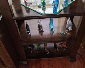 Signed Murano Glass of Fish and Dolphins each piece is signed $ 145.00 each