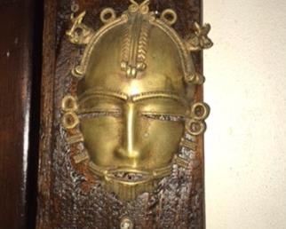 brass mask Small $25.00 Med $45.00 Large $60