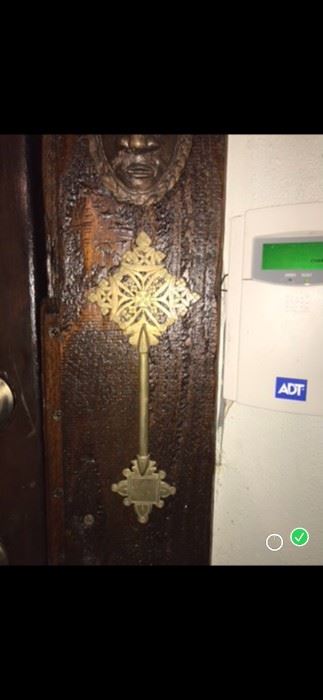 Coptic CRoss symmetrical Key Like Cross from Ethiopia $65.00  