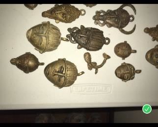 brass mask Small $25.00 Med $45.00 Large $60