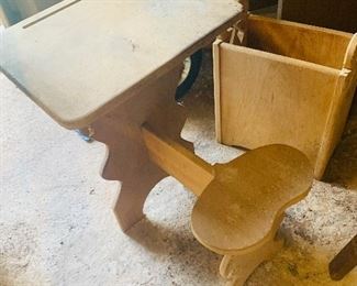 Hand Crafted Child's Desk