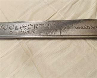 Mid Century Woolworth's Door Handle ("Self Service, air conditioned")