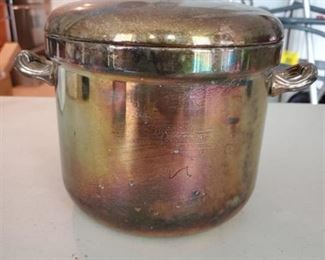 Silver Plated Ice Bucket. Made it Hong Kong