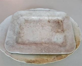 Lot of 2 Platter