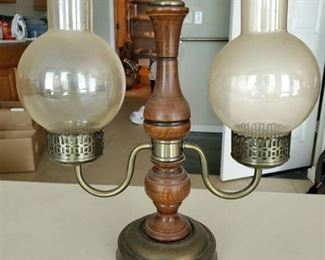 Vintage Oil Lamp Top Candle Holder.