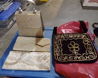 Lot of 5 Cute Fashion Vintage Purses