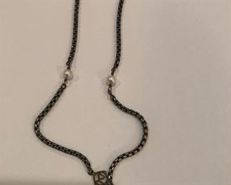 David Yurman Pearl Necklace $250