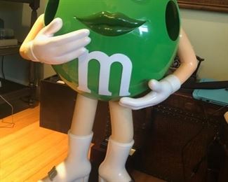Green M&M Character $75