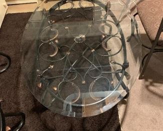 PLL 20 Glass Topped Coffee Table @ $95