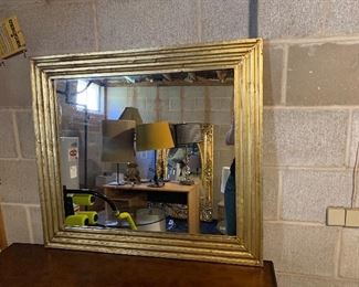 PLL 27 Gold Framed Mirror @ $60 -  Open to Offers - Pickup Day July 22