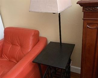 PLL 48 - Pair of Side Tables with attached Lamps @ $75 for the pair 