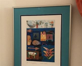 "Amazonas Tapestry" signed by artist