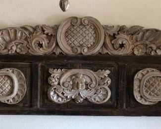 88" x 32" x 4" Vintage Wood Door