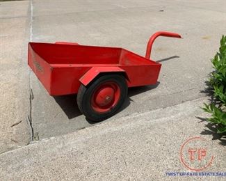 Vintage CASTELLI Pedal Tractor TRAILER
