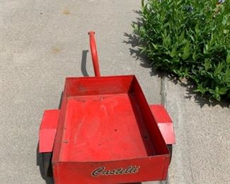 Vintage CASTELLI Pedal Tractor TRAILER