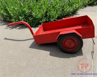 Vintage CASTELLI Pedal Tractor TRAILER