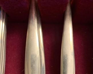 International STERLING Silver Flatware Set - SILVER RHYTHM Pattern