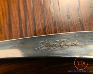 International STERLING Silver Flatware Set - SILVER RHYTHM Pattern