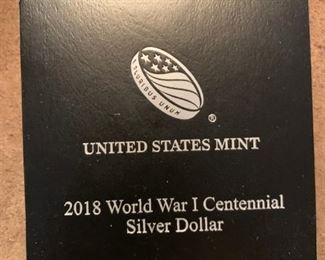 WWI Silver Commemorative Medallion