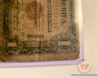 1935 HAWAII Red Seal Silver Certificate